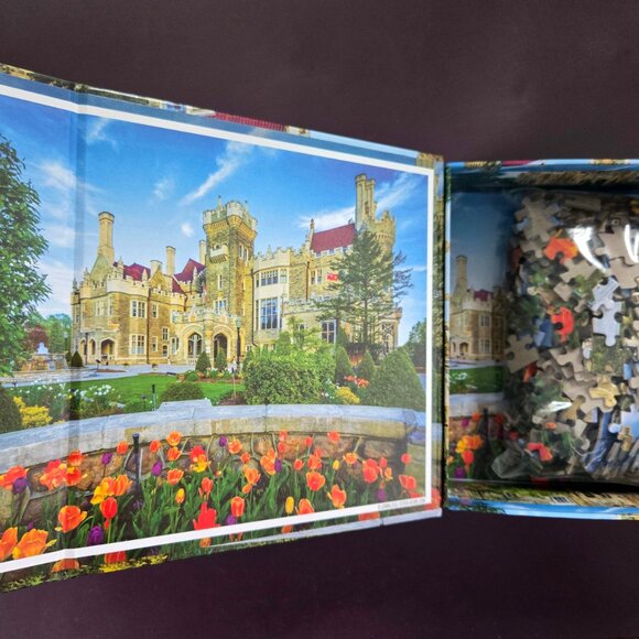 Casa Loma, 500 piece puzzle, The Canadian Group, Sure-Lox - Picture 3 of 3
